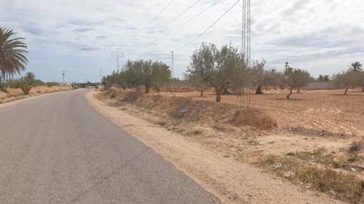 Terrain 2 658 m2 sur route el may djerba 4175 — Midoun, Djerba
