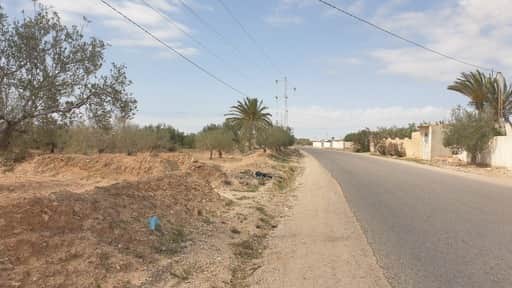 Terrain 2 658 m2 sur route el may djerba 4175 — vue extérieure à Midoun, Djerba
