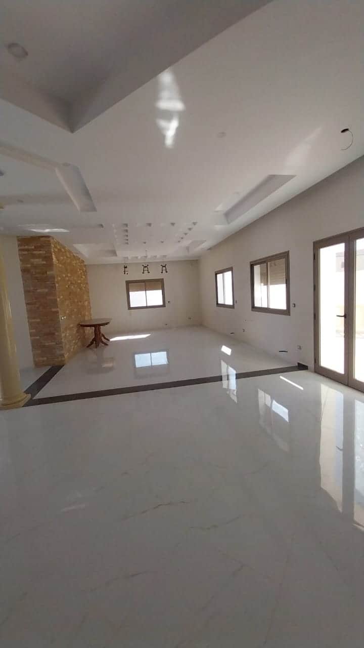 Villa vue de mer — salon et pièces de vie