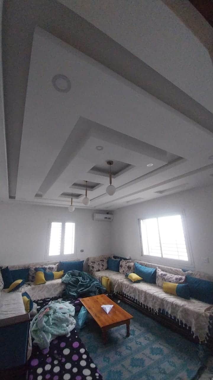 Villa à houmt souk — salon et pièces de vie