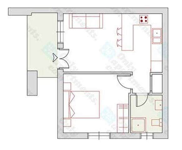 Residence 6 appartements sur 2500m cloturé — vue extérieure à Midoun, Djerba