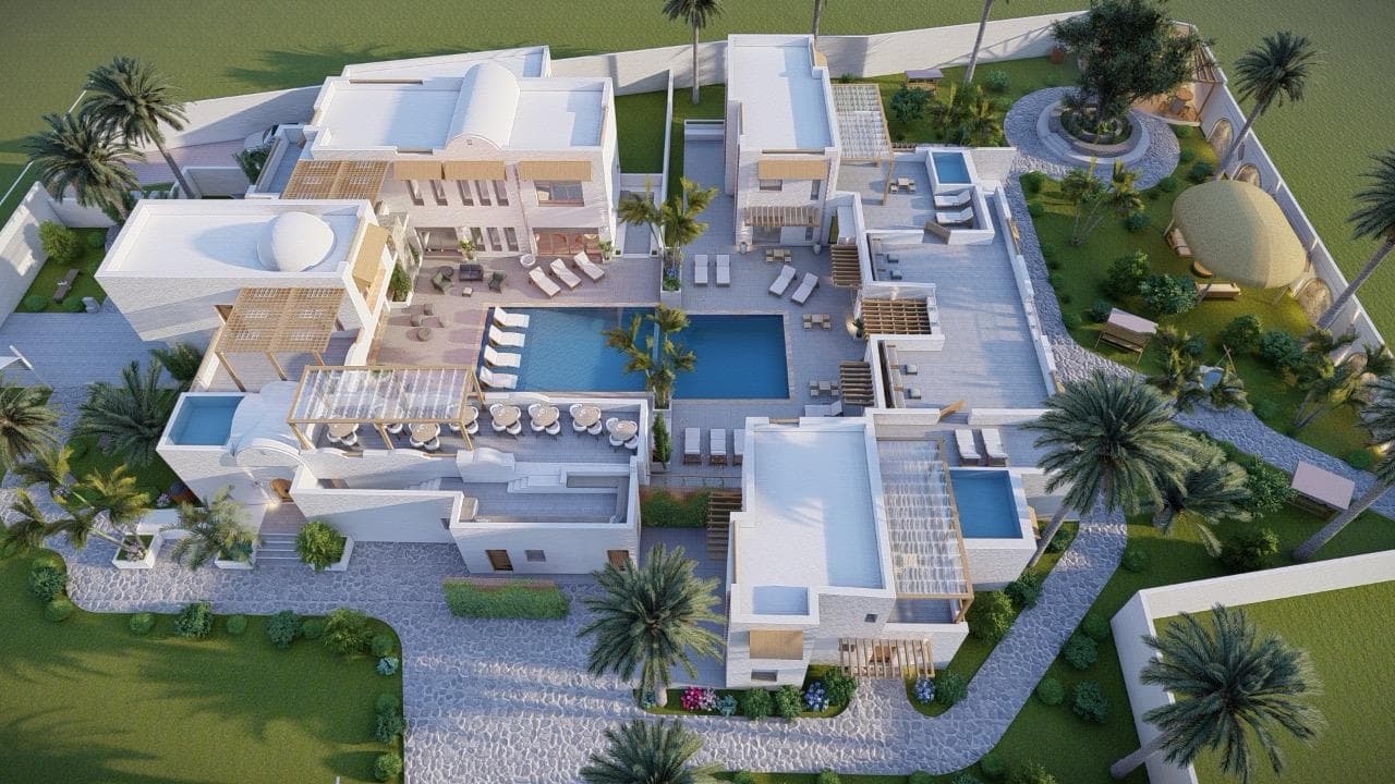 Villas plus maison d'hotes — façade — villa à Midoun